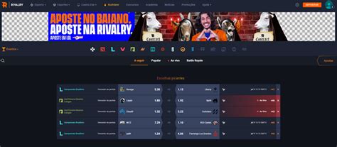 rivalry apostas